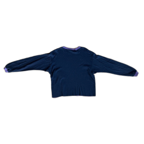 CP SHADES Gray Purple Linen Button Up Long Sleeve Shirt Top Mens Size Small - Picture 2 of 9